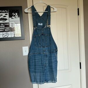 Old Navy Short Denim Overalls